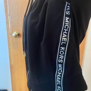 Michael Kors Black Track Suit with Logo Accents. Size M&L